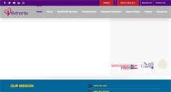 Desktop Screenshot of koinoniahomes.org