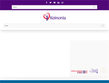 Tablet Screenshot of koinoniahomes.org